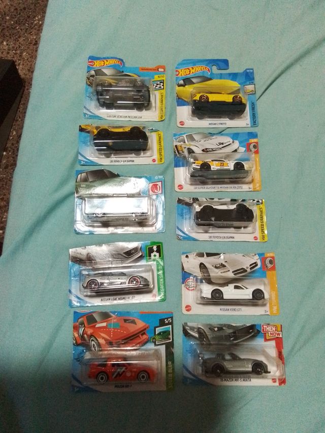 Hotwheels pack de 11