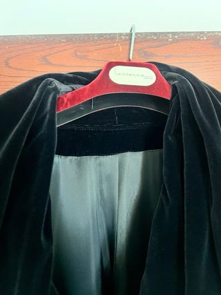 abrigo Capa clasica de señora con mangas