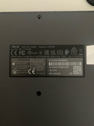 Portátil ASUS segunda mano OFICINA