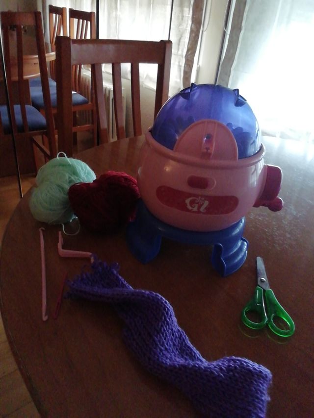 Maquina para tricotar