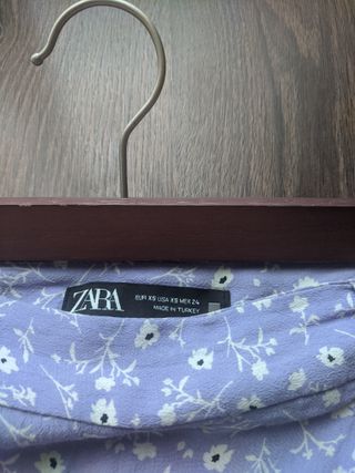 Falda pantalón corta talla XS de Zara