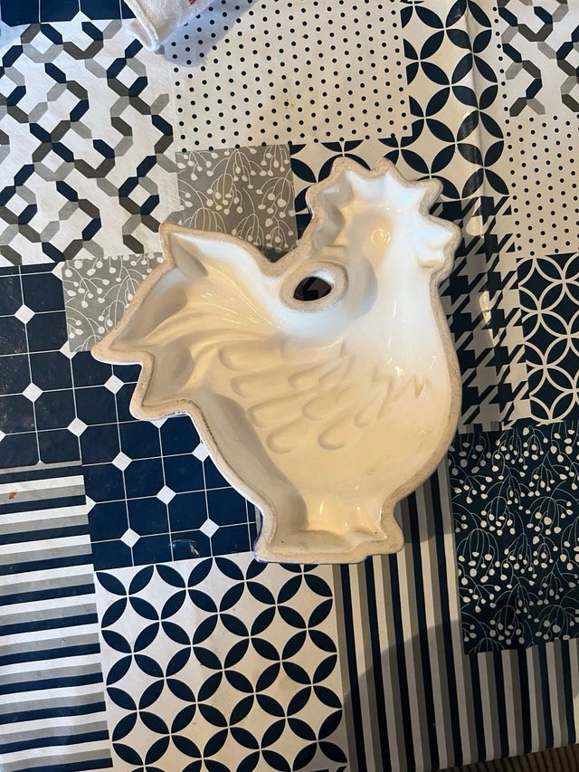 Coppia ceramiche gallo