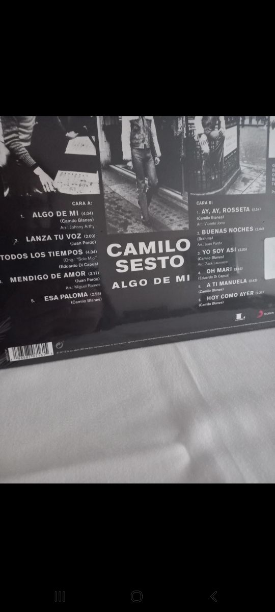 (Nuevo) Camilo Sesto, Algo De Mi. Edición Especial