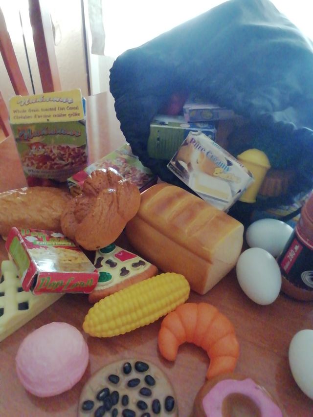 Comida de juguete 