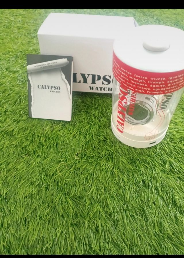 Reloj Calypso unisex color blanco