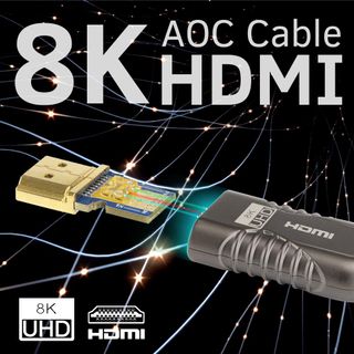 40 Metros Cable HDMI Fibra Óptica AOC 2.1  8K