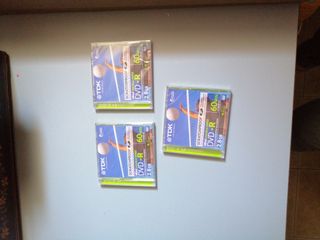 DVD SIGILLATI TDK. TRE DVD DA 60 MINUTI