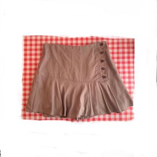 Minifalda pantalon Zara