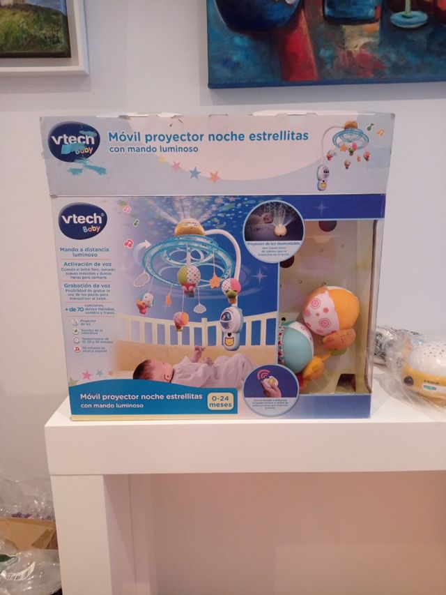 Proyector móvil noche estrellitas