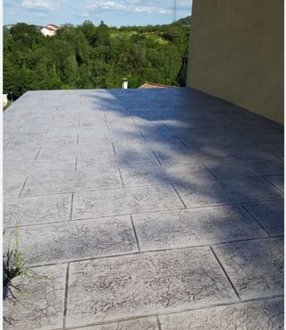 Cemento impreso valencia fratasado 