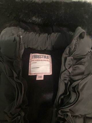 Abrigo/chaqueta/ anorak