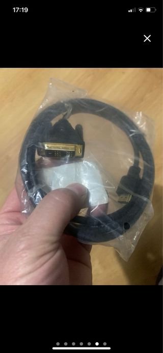 CABLE HDMI A DVI DE 2MTS
