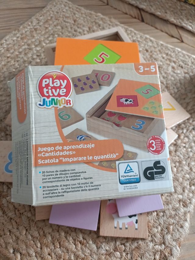 Juego de aprendizaje de cantidades