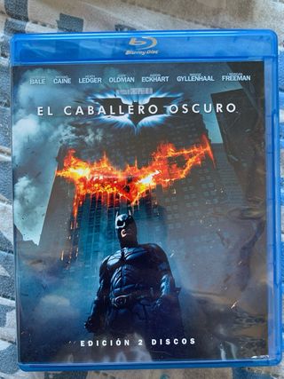 El caballero oscuro batman blu ray