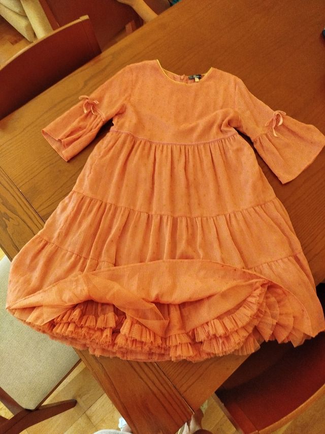 Vestido tizas talla 11-12. Nuevo