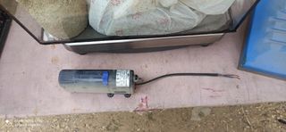 acquario per pesci vecchio