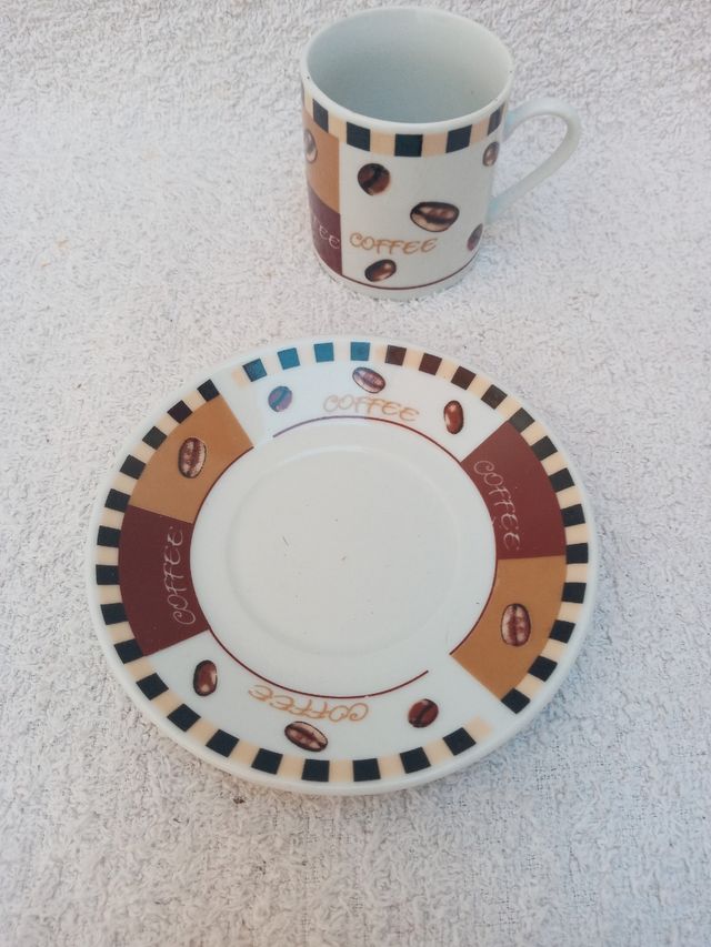 Mini taza y plato