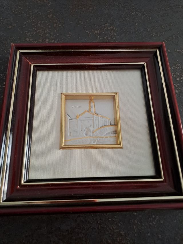 Quadro su piastra d'argento 925