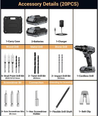 Taladro Percutor a Bateria