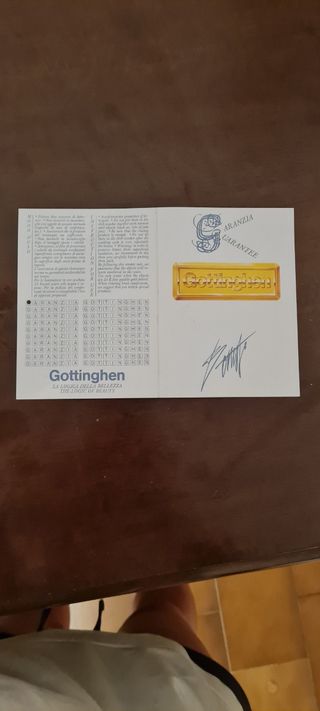 Set coltelli Gottingen