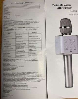 Micrófono Karaoke