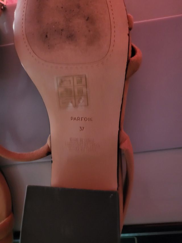 Sandalias tacón cuadrado