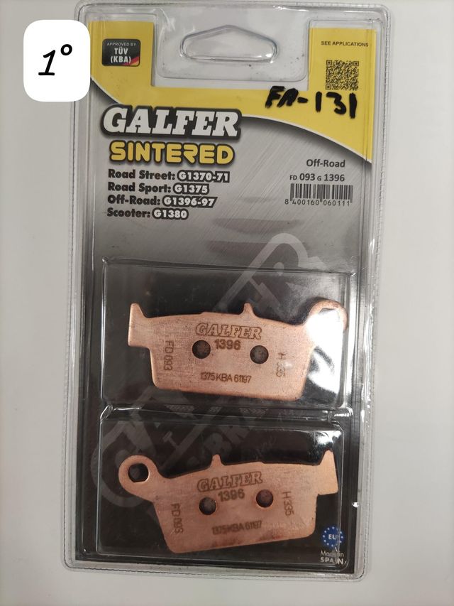Pastillas Freno GALFER : KTM, y muchas marcas más.