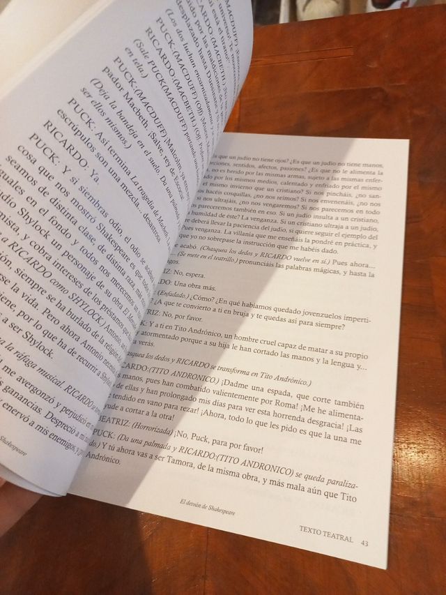 El Desván de Shakespeare, Alberto Rubio