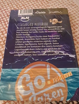 Libro Goazen "Itxasargiko misterioa"