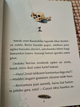 Libro Goazen "Itxasargiko misterioa"
