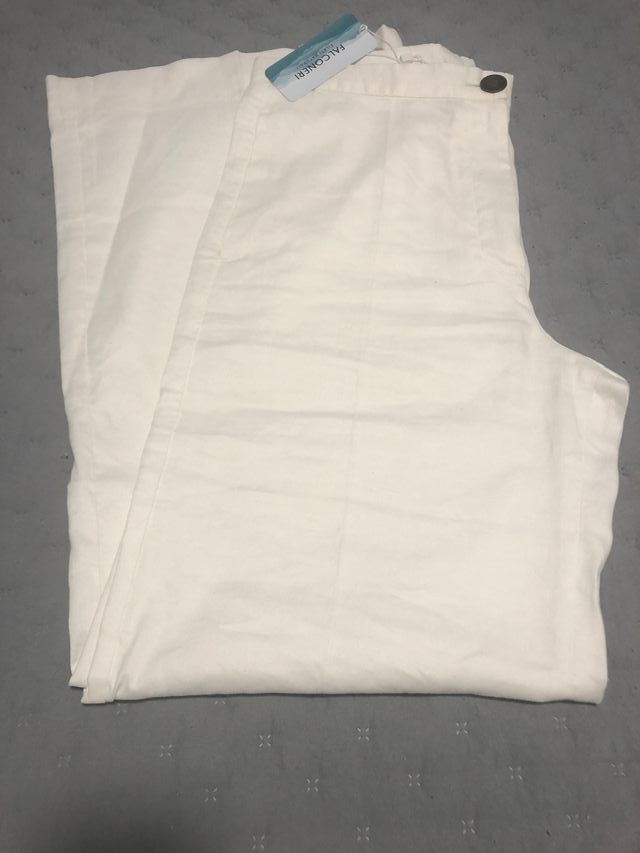 Pantalón Falconeri mujer - Lino y algodón NUEVO