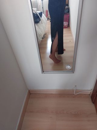 Falda tubo negra Massimo dutti