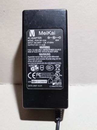 Adaptador de corriente para portátil
