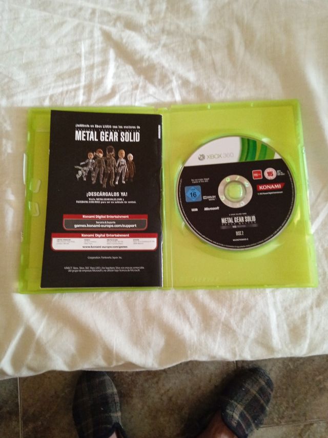 Metal Gear Collection y guía Xbox 360