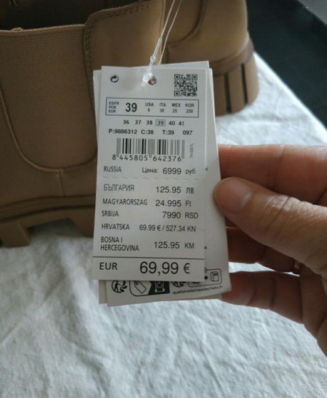 Botas Springfield mujer talla 39