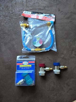 Llave para cargar gas de coche