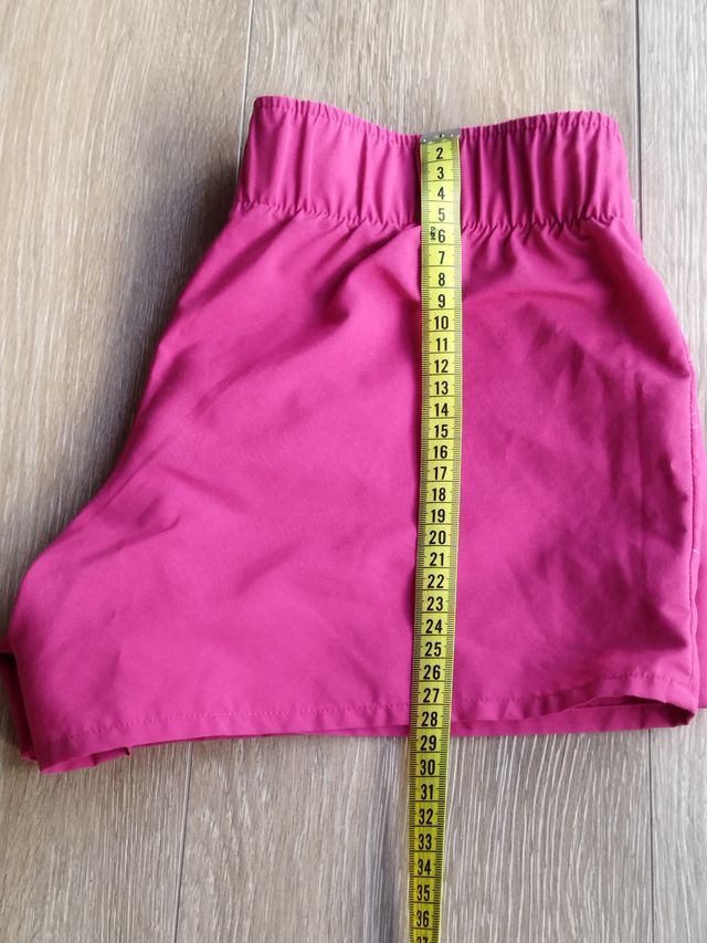 Calções vermelhos Decathlon