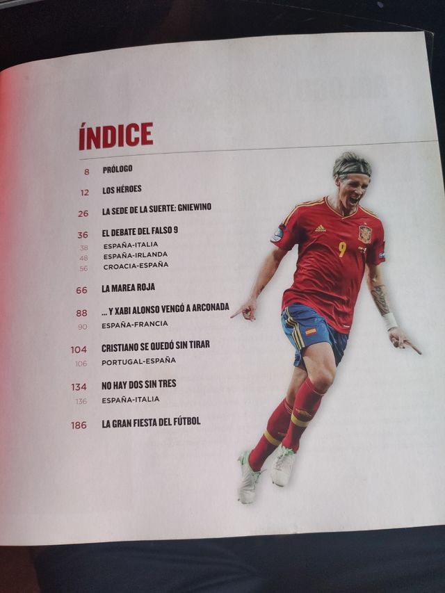 Libro "La roja, un equipo de leyenda".