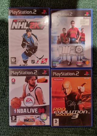 Pack juegos deporte Play Station 2