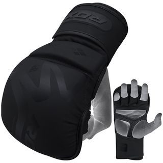 RDX T15 Noir Guantes d Sparring MMA 7oz boxeo kick