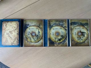 3 DVD Señor de los Anillos
