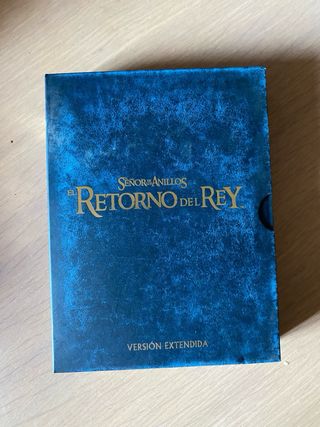 3 DVD Señor de los Anillos