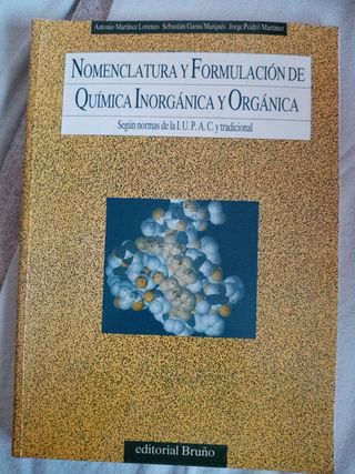 Quimica inorgánica y orgánica
