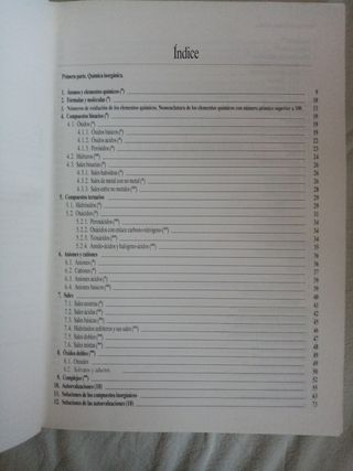 Quimica inorgánica y orgánica