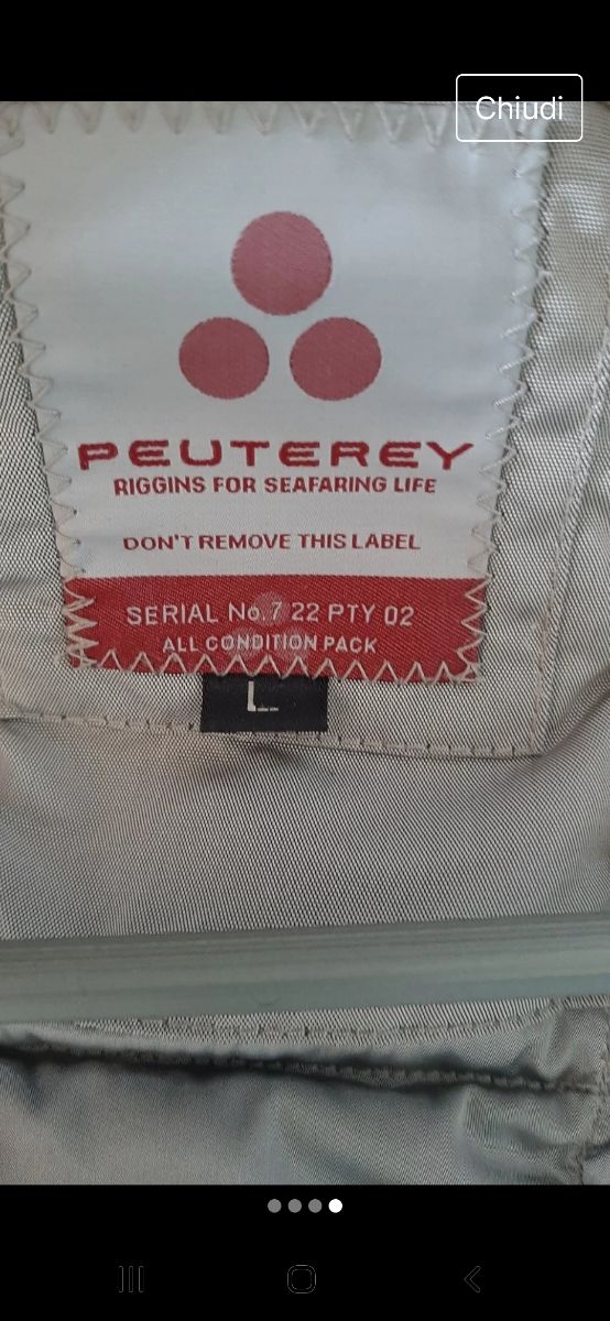 Giubbotto bambina peuterey