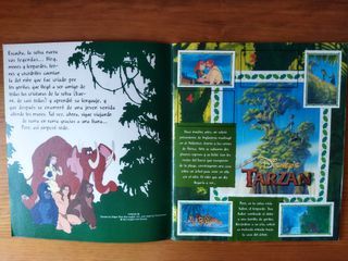 Tarzán de Disney. Álbum de cromos. Panini.