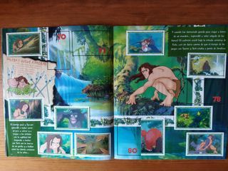 Tarzán de Disney. Álbum de cromos. Panini.