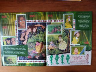 Tarzán de Disney. Álbum de cromos. Panini.