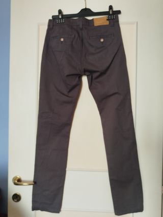 Pantalone uomo grigio Cotton&Silk 44 L