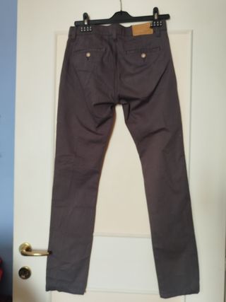 Pantalone uomo grigio Cotton&Silk 44 L